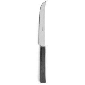 Couteau à fromage Kube Cutipol en inox brossé 26 cm