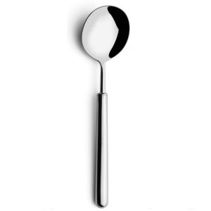 Lot de 6 cuillères à soupe Bali Cutipol en inox brillant 21 cm