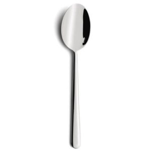 Lot de 6 cuillères à café Bali Cutipol en inox brillant 13 cm