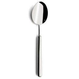 Lot de 6 grandes cuillères à dessert Bali Cutipol en inox brillant 18 cm