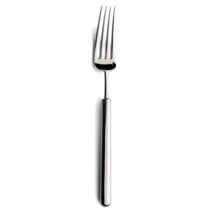 Lot de 6 fourchettes de table Bali Cutipol en inox brillant 22 cm