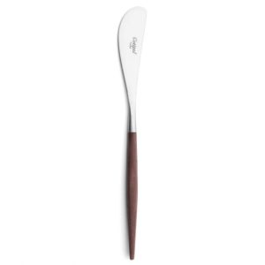 Tartineur Mio Cutipol marron et inox brossé 17,5 cm