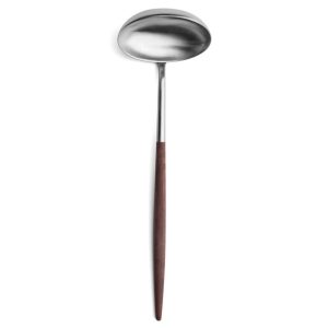 Louche à sauce Mio Cutipol marron et inox brossé 22 cm