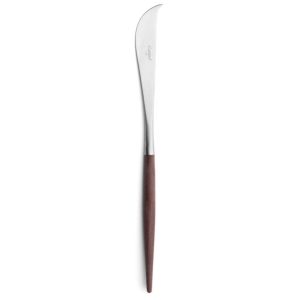 Couteau à fromage Mio Cutipol marron et inox brossé 22 cm