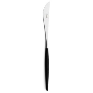 Couteau de service Mio Cutipol noir et inox brossé 25 cm