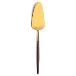 Pelle à tarte Mio Cutipol marron et doré mat 28,5 cm