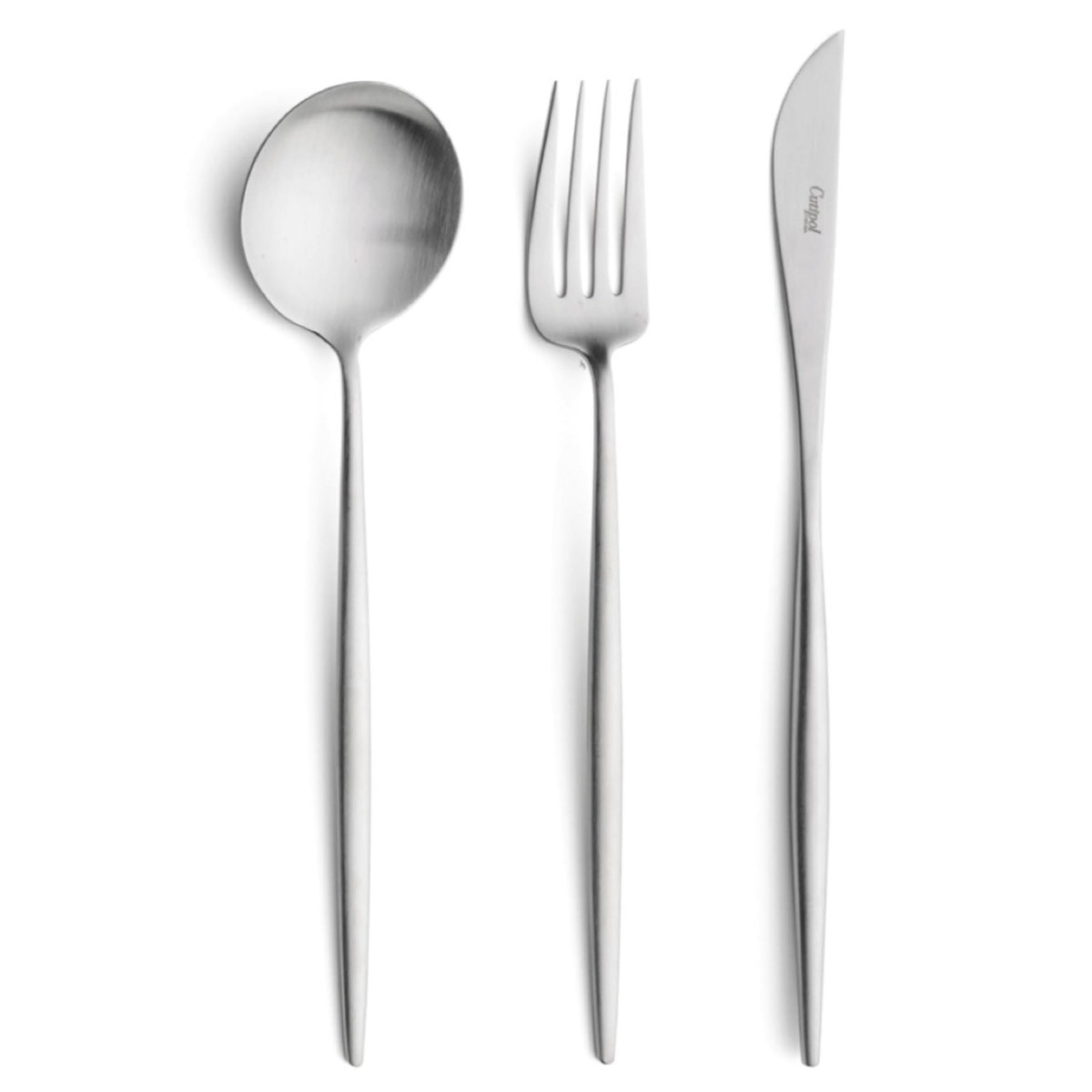 Set couvert 24 pièces MOON inox finition brossée