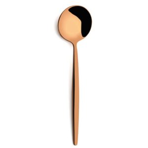 Lot de 6 cuillères à café Moon Cutipol Copper 12 cm