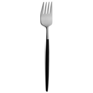 Lot de 6 fourchettes de table Nau Cutipol en inox brossé 22 cm