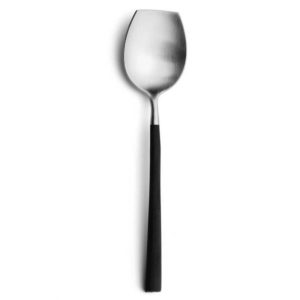 Cuillère à sucre Noor Cutipol en inox brossé 13 cm