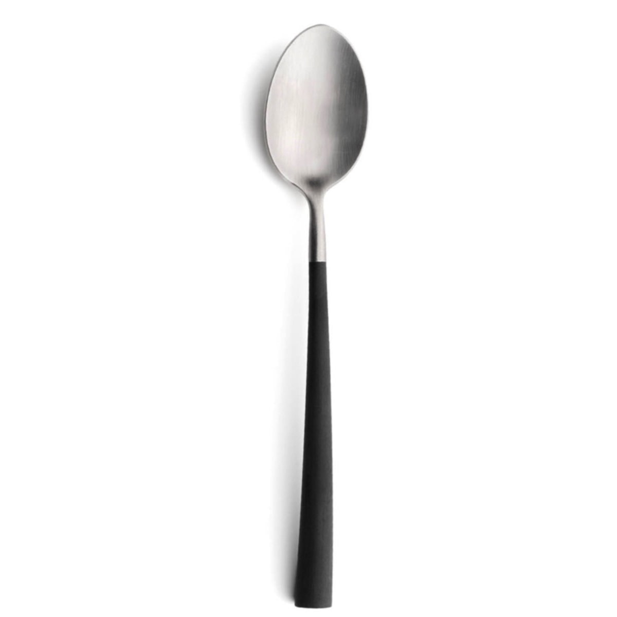 Lot de 6 grandes cuillères à dessert Noor Cutipol en inox brossé 19 cm