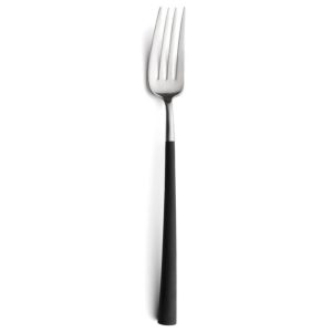 Lot de 6 fourchettes de table Noor Cutipol en inox brossé 22 cm