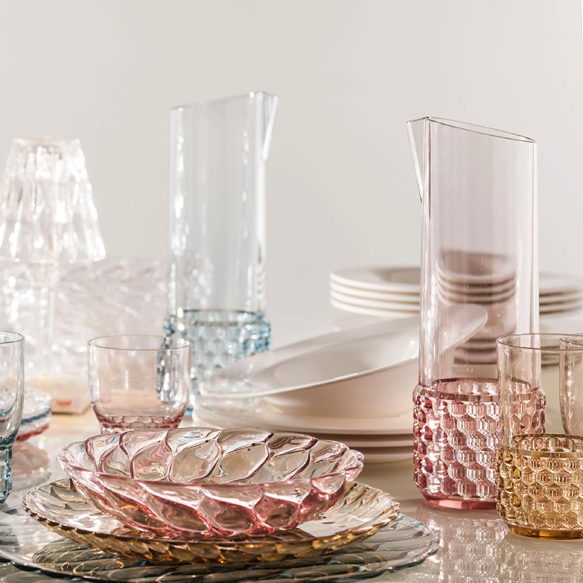 Carafe Jellies Kartell couleur cristal 9