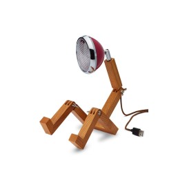Lampe Mini Wattson Piffany rouge
