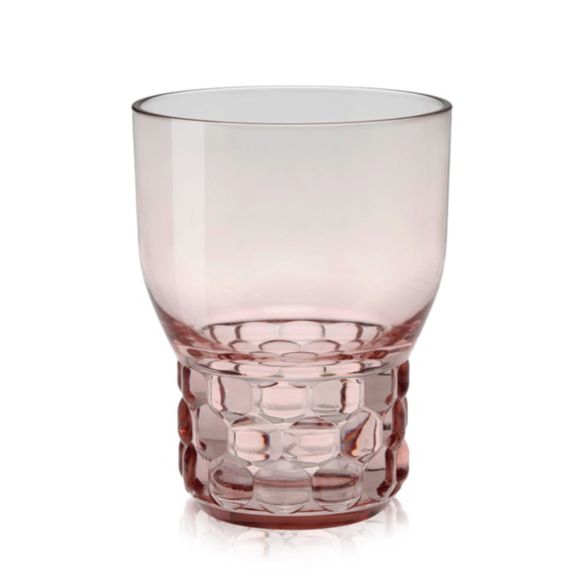 Set de 4 verres à vin Jellies Kartell rose