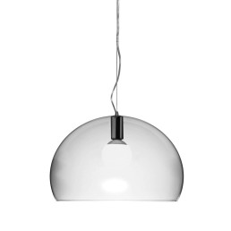 Suspension Fl/y Kartell couleur cristal