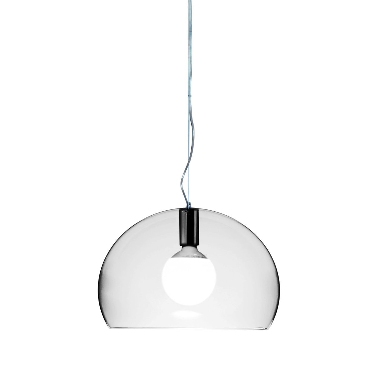 Suspension Small Fl/y Kartell couleur cristal