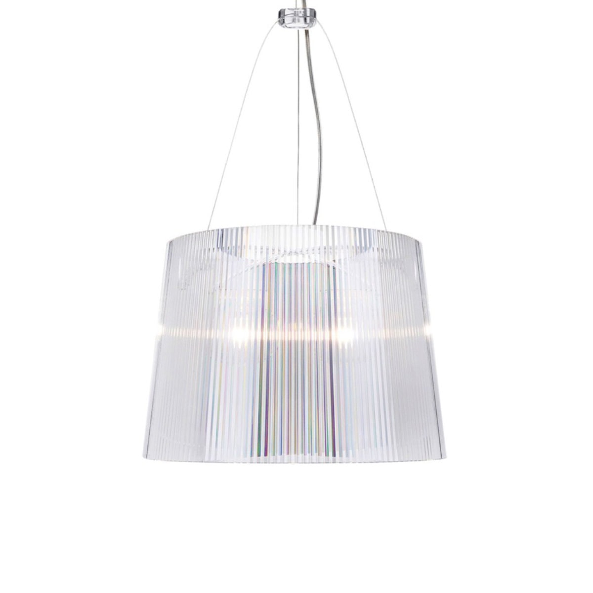 Suspension Ge' Kartell couleur cristal