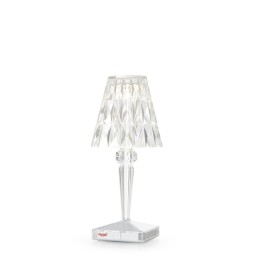 Lampe de table Battery Kartell couleur cristal