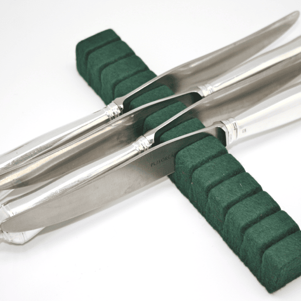 support pour couteaux, écrin couverts