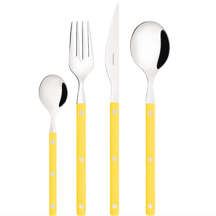 couvert jaune foncé